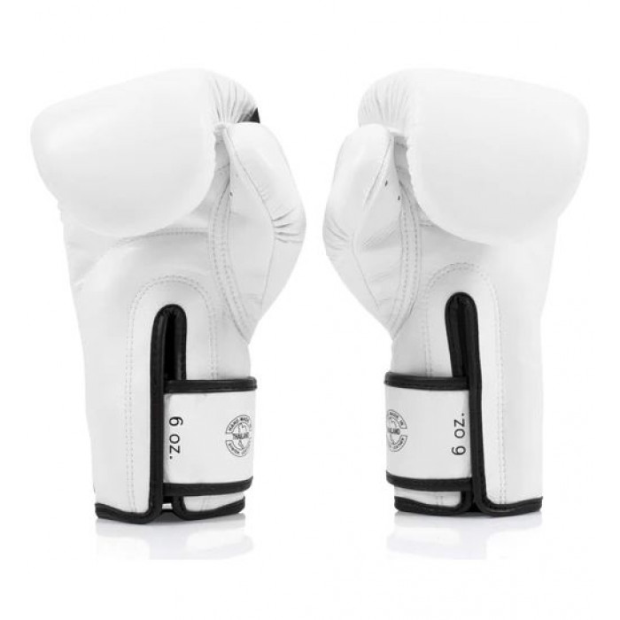 Боксерские перчатки Fairtex BGV14 white 16 oz