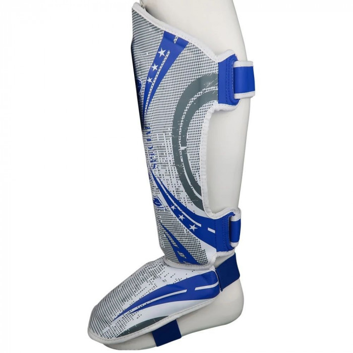 Защита голени Twins Special FSGL10-TW5 white blue XL