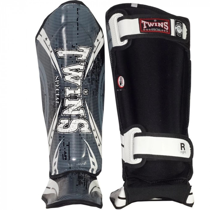 Защита голени Twins Special FSGL10-TW5 black white XL