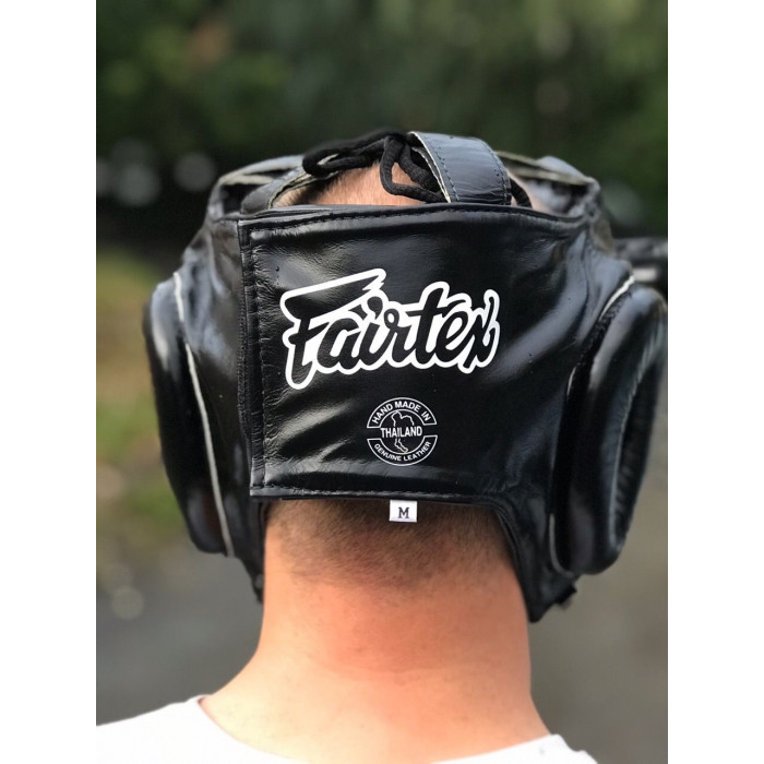 Шлем для бокса Fairtex с бампером HG4 black M