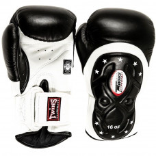 Боксерские перчатки Twins BGVL6 MK white black 16 oz