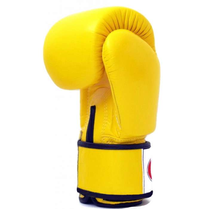 Боксерские перчатки Fairtex BGV14 yellow 16 oz