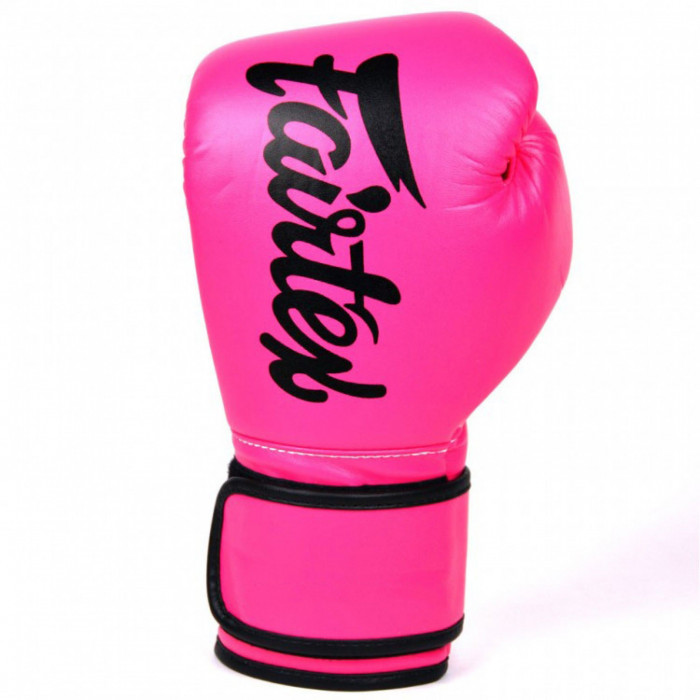Боксерские перчатки Fairtex BGV14 pink 14 oz