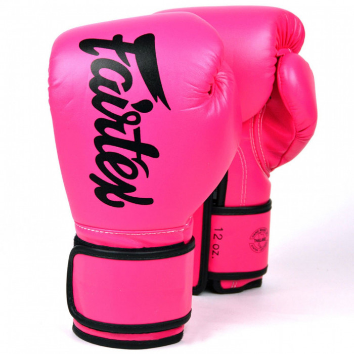 Боксерские перчатки Fairtex BGV14 pink 14 oz