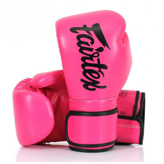 Боксерские перчатки Fairtex BGV14 pink 16 oz