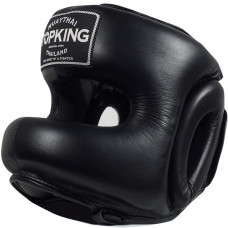 Боксерский шлем с бампером Top King TKHGPT black L