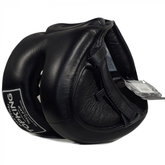 Боксерский шлем с бампером Top King TKHGPT black L