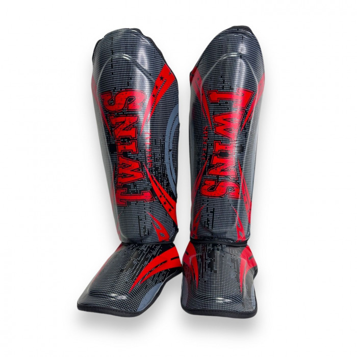 Защита голени Twins Special FSGL10-TW5 black red XL