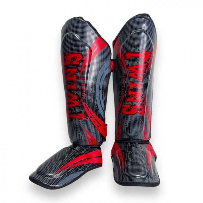 Защита голени Twins Special FSGL10-TW5 black red XL