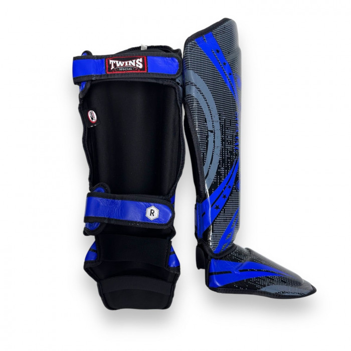 Защита голени Twins Special FSGL10-TW5 black blue XL