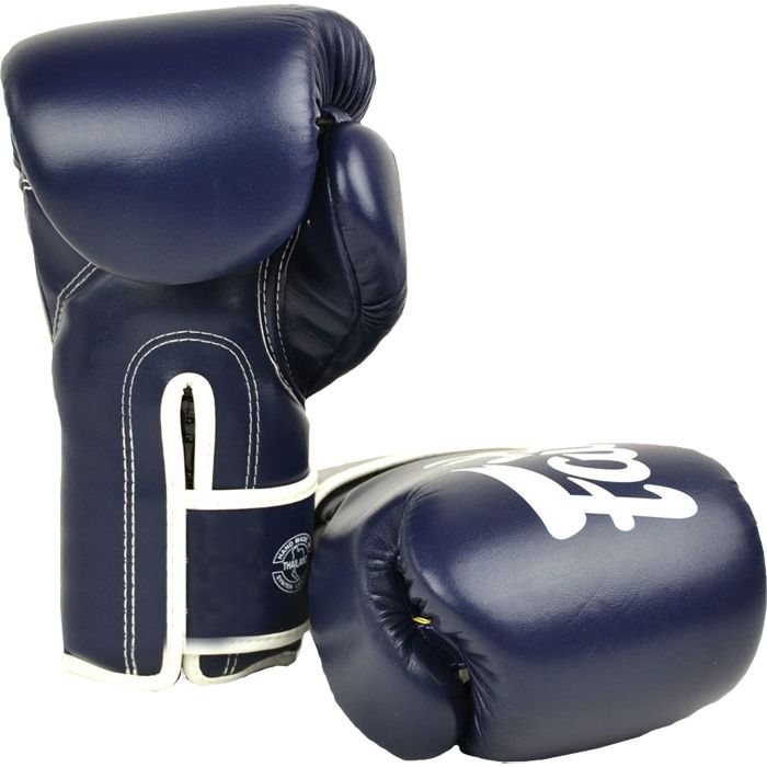 Боксерские перчатки Fairtex BGV14 blue 16 oz