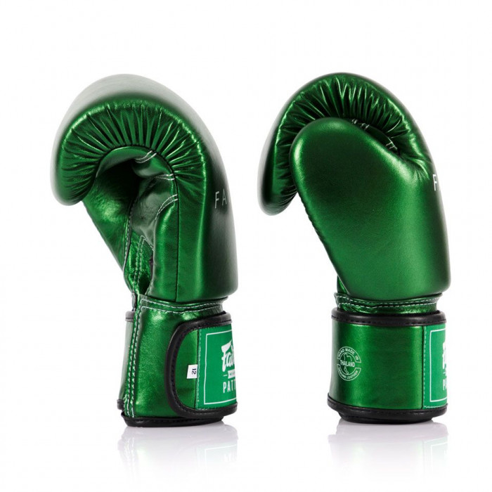 Боксерские перчатки Fairtex BGV22 green 14 oz
