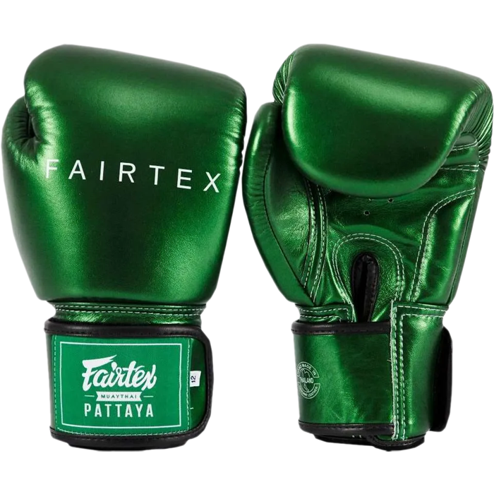 Боксерские перчатки Fairtex BGV22 green 14 oz