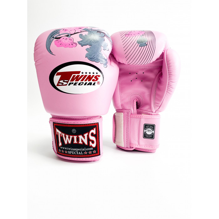 Боксерские перчатки Twins FBGVL3-13 pink 10 oz