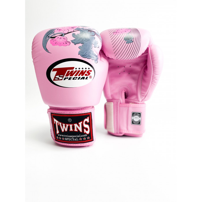 Боксерские перчатки Twins FBGVL3-13 pink 10 oz
