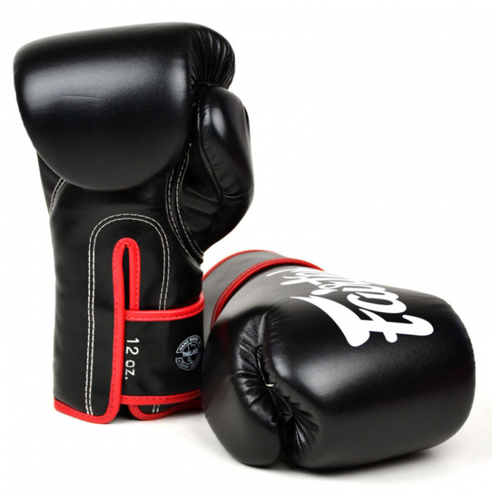 Боксерские перчатки Fairtex BGV14 black 16 oz