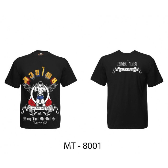 Футболка BORN TO BE MUAY THAI (MT8001) L