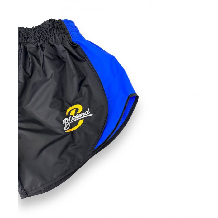 Шорты для бокса Blegend Powerhous black blue - XL
