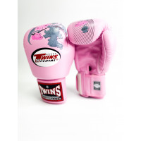 Боксерские перчатки Twins FBGVL3-13 pink 14 oz