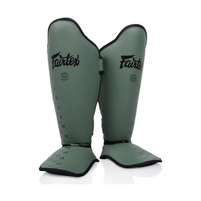 Защита голени Fairtex SP5 oliva green L