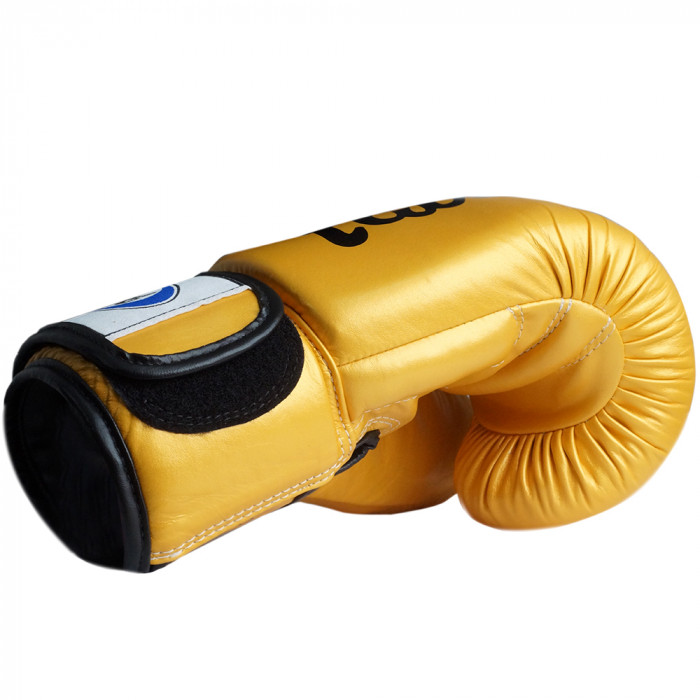 Боксерские перчатки Fairtex BGV19 gold 14 oz