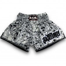 Шорты для бокса Raja white black n1 S
