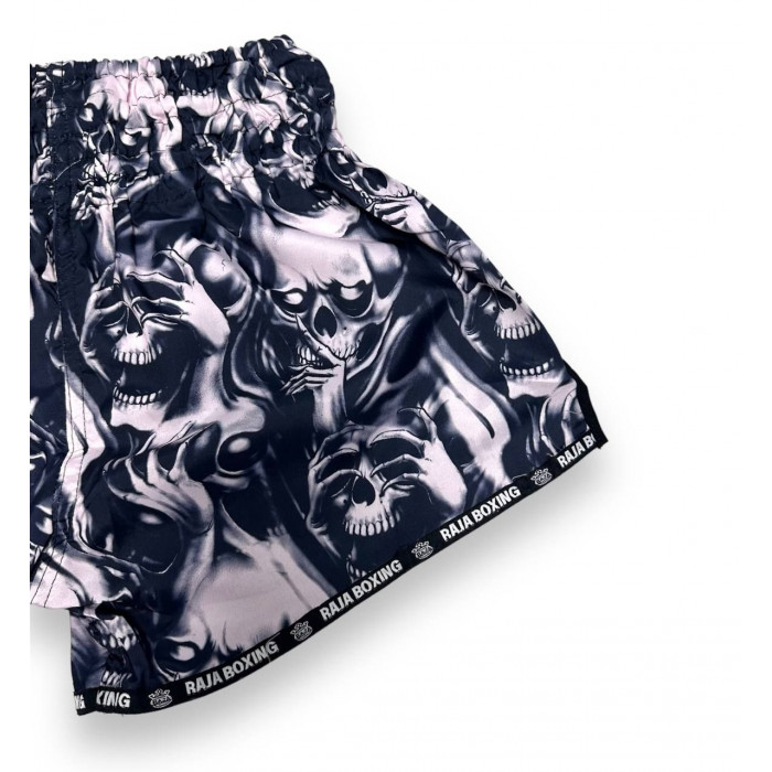 Шорты для бокса Raja Boxing Skullz pink L