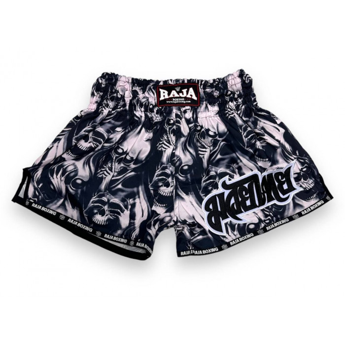Шорты для бокса Raja Boxing Skullz pink M