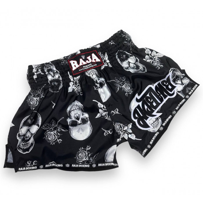 Шорты для бокса Raja Halloween black 2XL