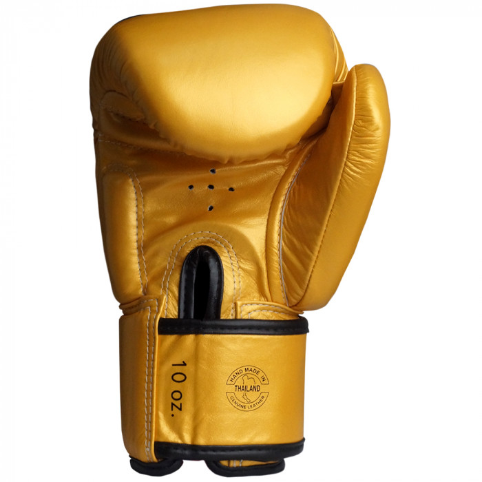Боксерские перчатки Fairtex BGV19 gold 16 oz