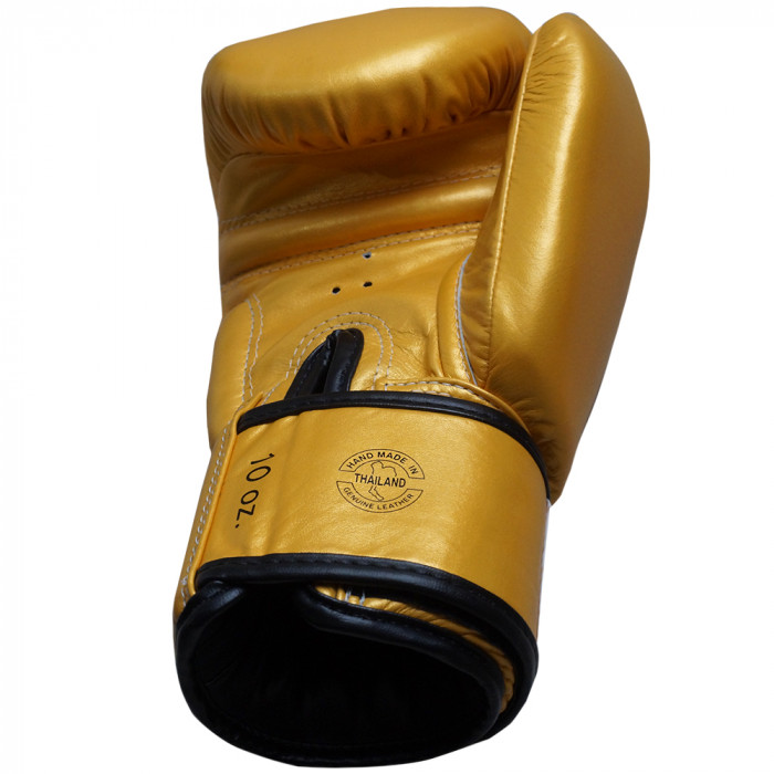Боксерские перчатки Fairtex BGV19 gold 16 oz