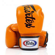 Боксерские перчатки Fairtex BGV19 orange 10 oz
