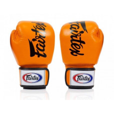 Боксерские перчатки Fairtex BGV19 orange 12 oz