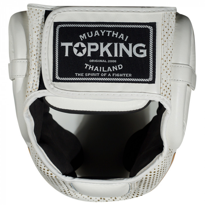 Боксерский шлем Top King Kanok white L