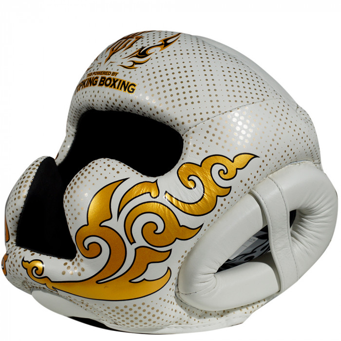 Боксерский шлем Top King Kanok white XL