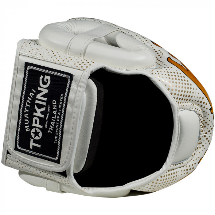 Боксерский шлем Top King Kanok white XL