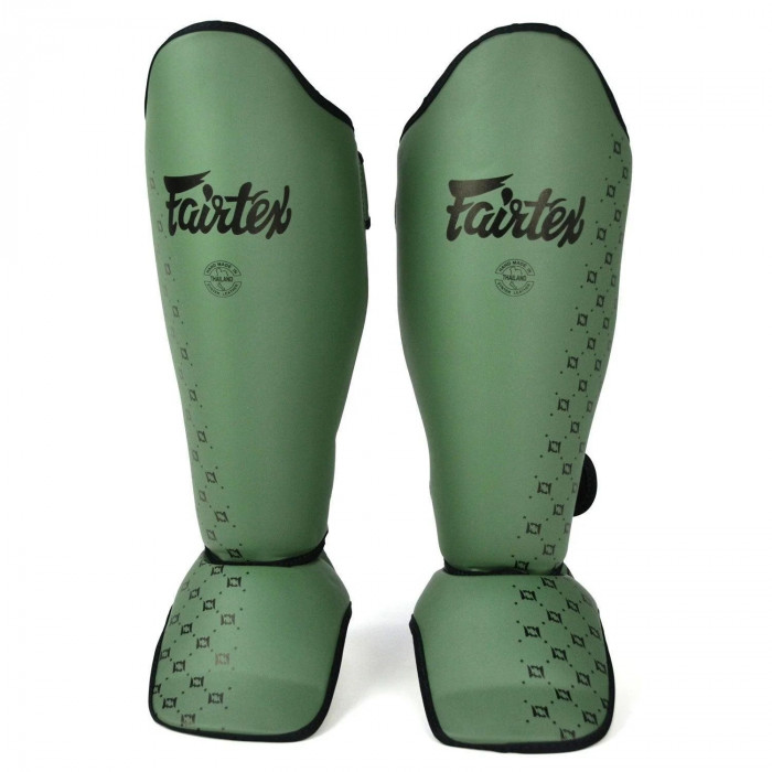 Защита голени Fairtex SP5 oliva green M