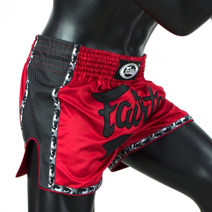 Шорты для бокса Fairtex BS1703 (красный-черный) L