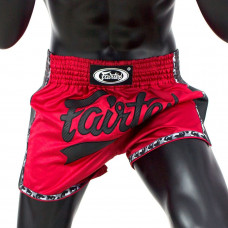 Шорты для бокса Fairtex BS1703 (красный-черный) S