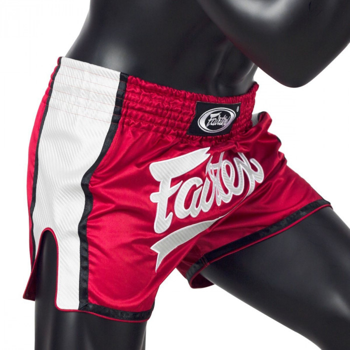 Шорты для бокса Fairtex BS1704 (красный-белый) L