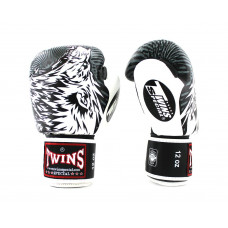 Боксерские перчатки Twins FBGVL50 white 14 oz