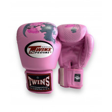 Боксерские перчатки Twins FBGVL3-13 pink 16 oz