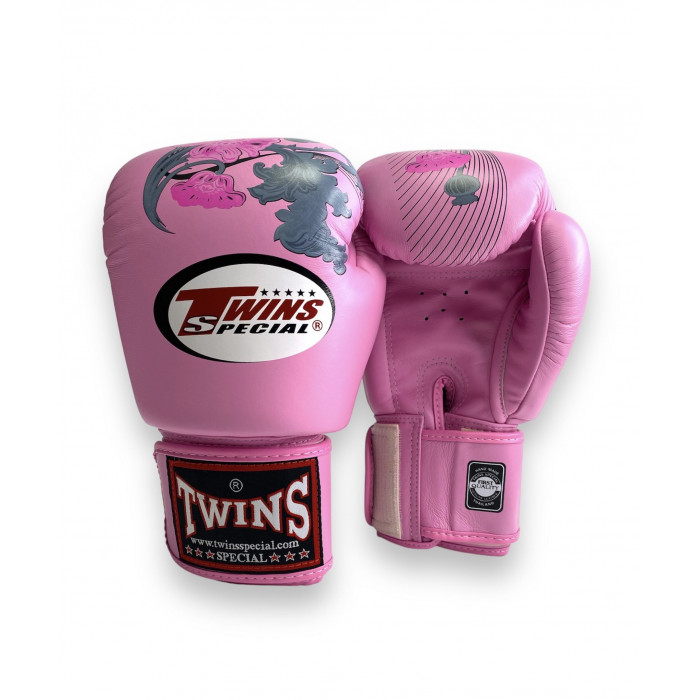 Боксерские перчатки Twins FBGVL3-13 pink 16 oz