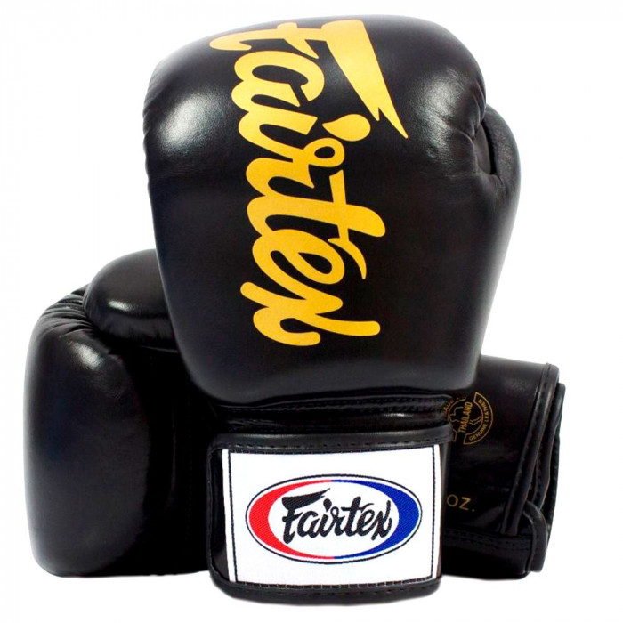 Боксерские перчатки Fairtex BGV19 black 10 oz