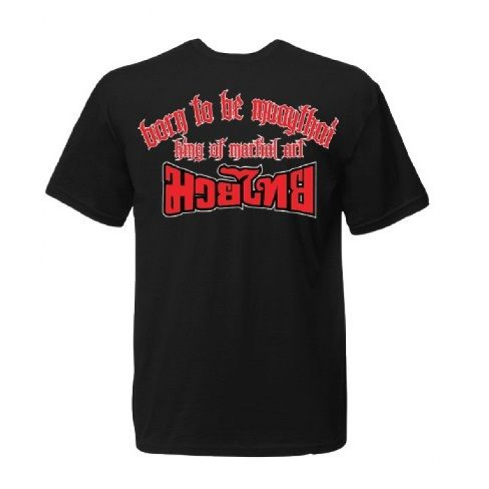 Футболка BORN TO BE MUAY THAI (MT8016) S
