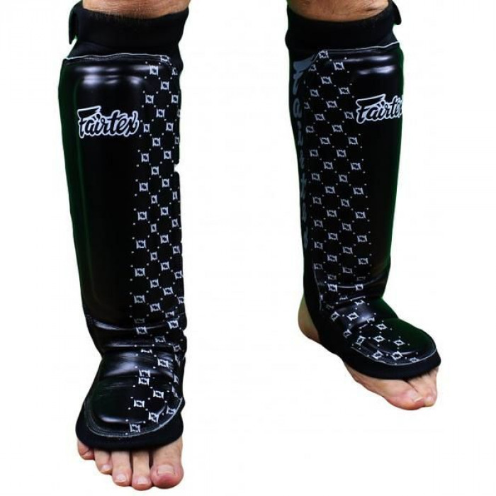 Защита голени Fairtex SP6 black L