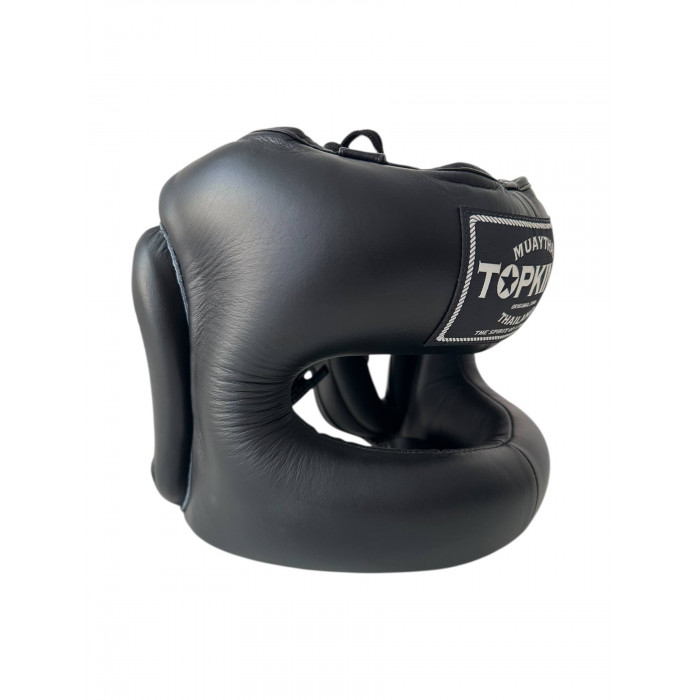 Боксерский шлем с бампером Top King TKHGPT black XL