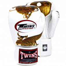 Боксерские перчатки Twins FBGVL3-23 white gold 14 oz