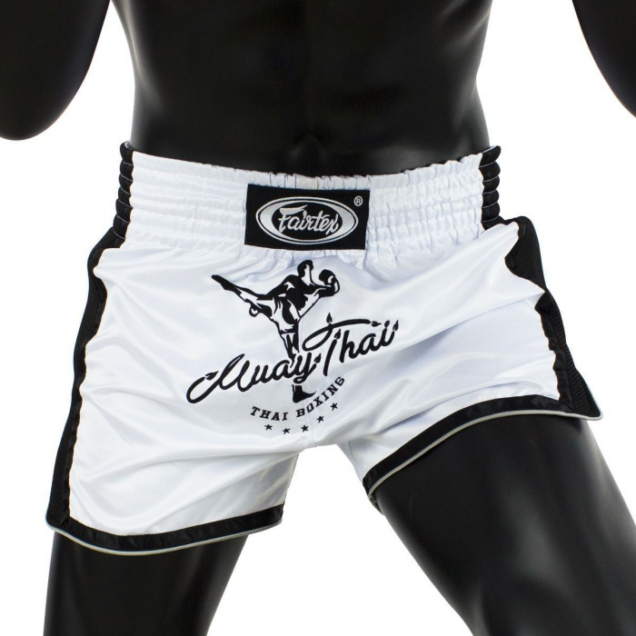 Шорты для бокса Fairtex BS1707 (белый) S