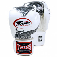 Боксерские перчатки Twins FBGVL3-23 white silver 14 oz